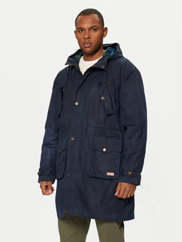 Hunter Hunter Parka Liam HARM0028242 Tamnoplava Regular Fit
