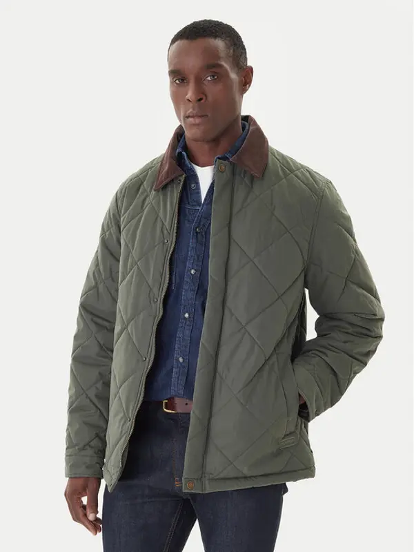 Hunter Hunter Prijelazna jakna Ardwell HARM0003252 Zelena Regular Fit