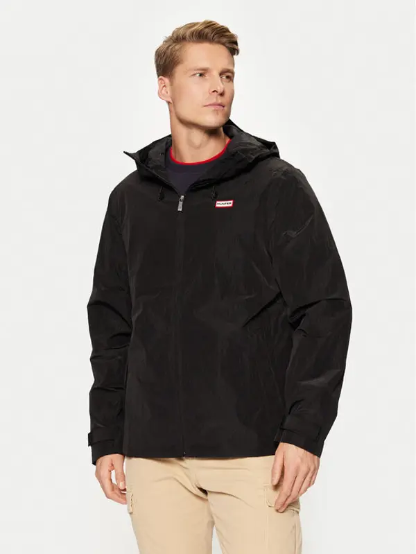 Hunter Hunter Prijelazna jakna Trevor HARM0030242 Crna Regular Fit