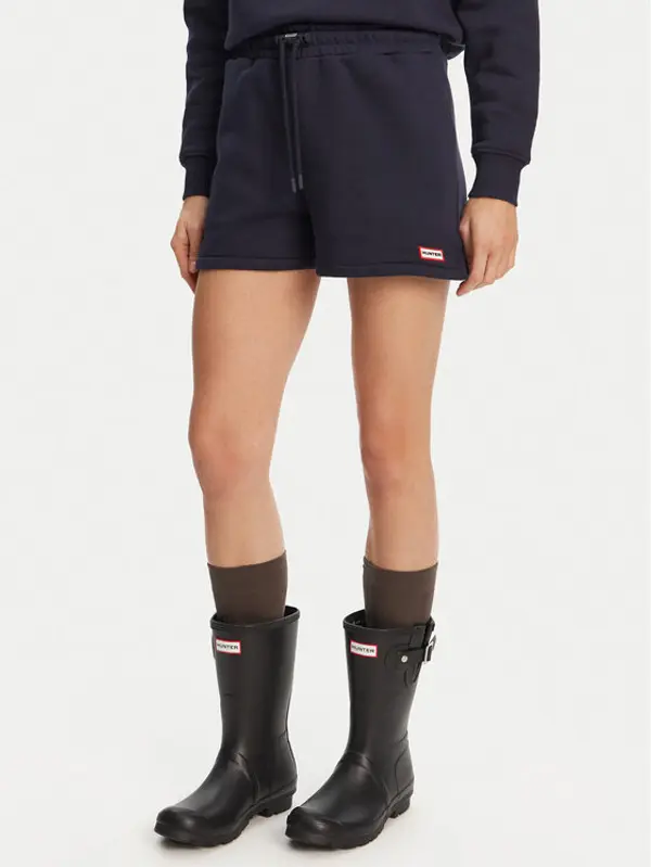 Hunter Hunter Sportske kratke hlače Lunan HARW0058251 Tamnoplava Regular Fit