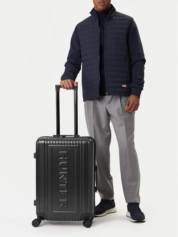 Hunter Hunter Srednji kofer CEO-HUNTER-M-001-08-BLACK Crna