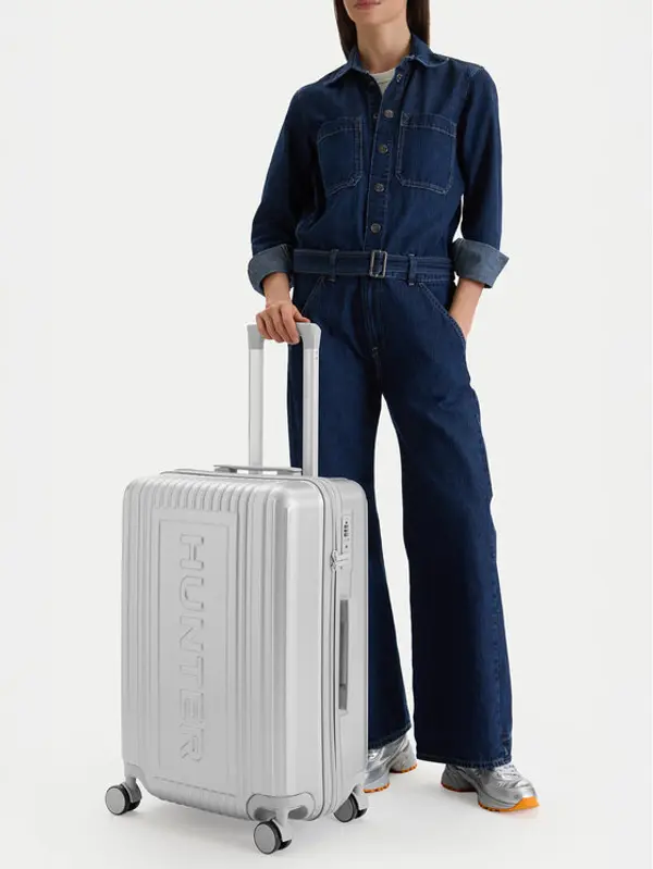 Hunter Hunter Srednji kofer CEO-HUNTER-M-002-08 Srebrna