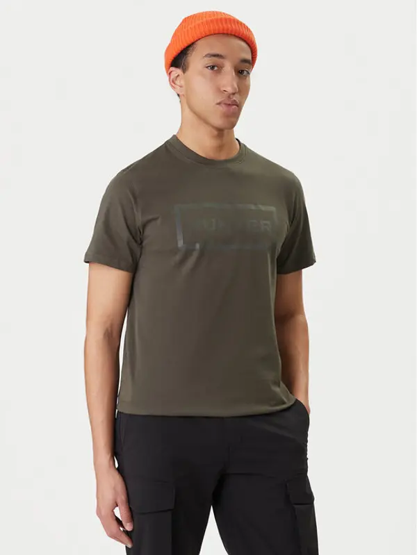 Hunter Hunter T-shirt Halton HARM0019252 Zelena Regular Fit