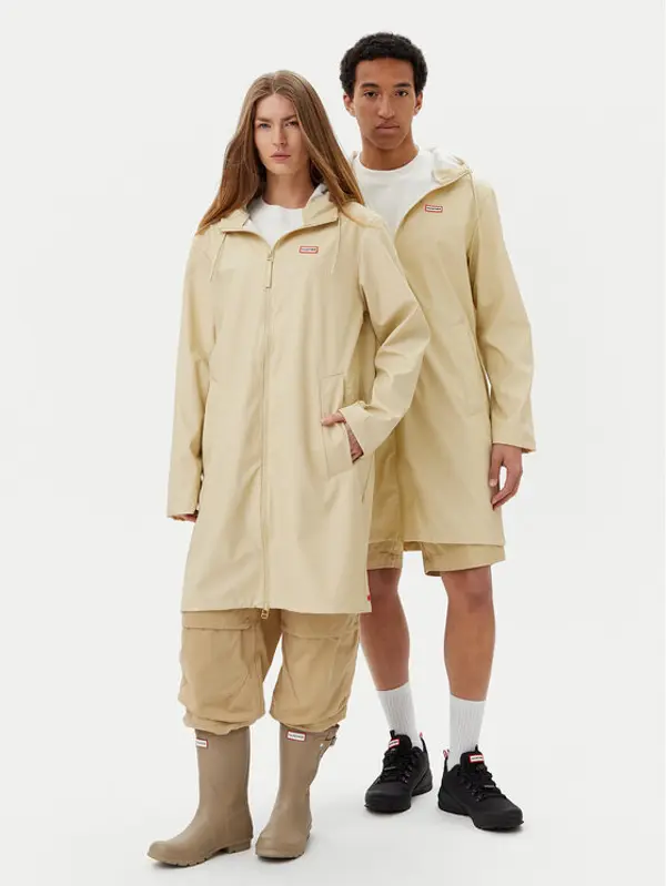 Hunter Hunter Vodootporna jakna Andrea Unisex HARU0002244 Bež Regular Fit
