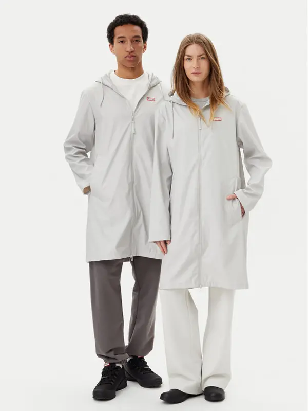 Hunter Hunter Vodootporna jakna Andrea Unisex HARU0002245 Siva Regular Fit