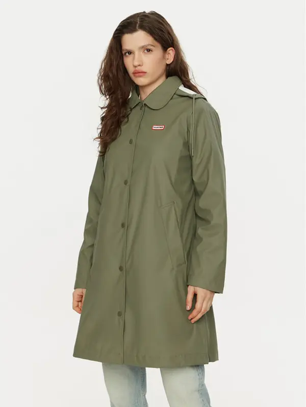 Hunter Hunter Vodootporna jakna Benja HARW0020242 Zelena Regular Fit
