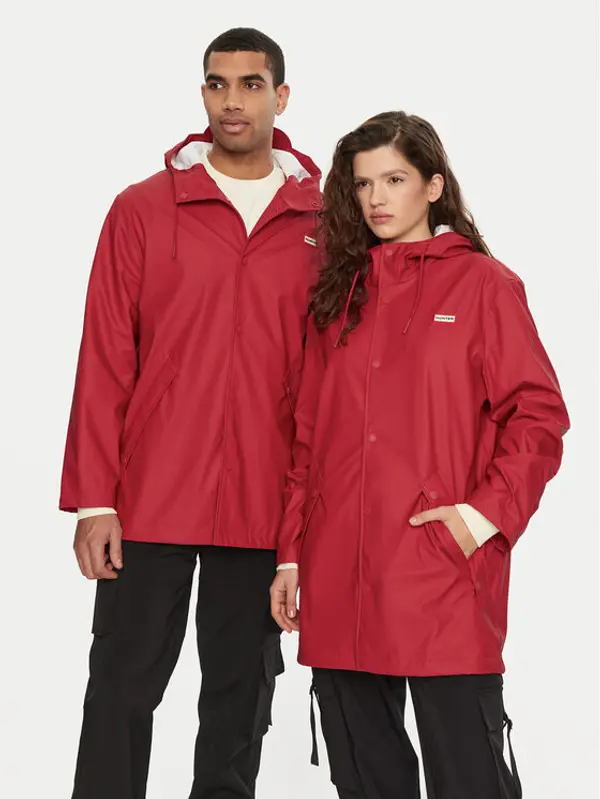 Hunter Hunter Vodootporna jakna HARU0003242 Crvena Regular Fit