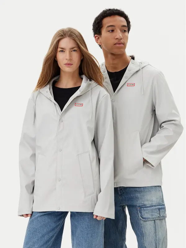 Hunter Hunter Vodootporna jakna Izzy Unisex HARU0012251 Siva Regular Fit