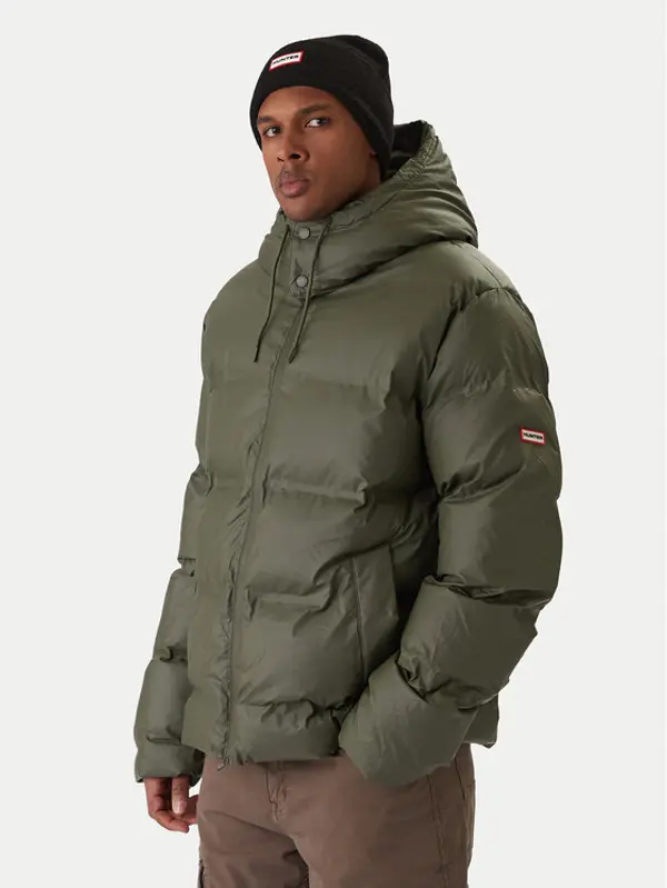Hunter Hunter Zimska jakna Wiley HARM0021252 Zelena Regular Fit