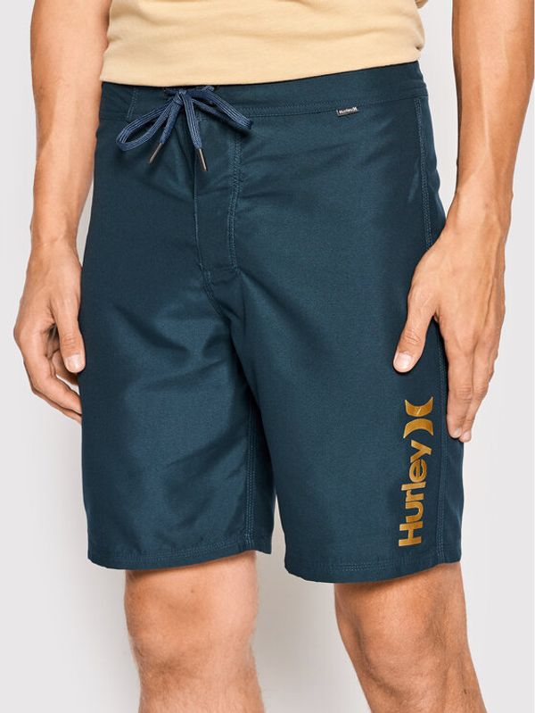 Hurley Hurley Kupaće gaće i hlače Solids AMBS22Q1O Tamnoplava Regular Fit