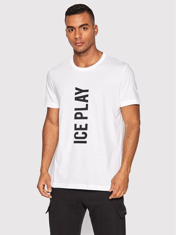 Ice Play Ice Play T-shirt 22I U1M0 F017 P400 1101 Bijela Regular Fit