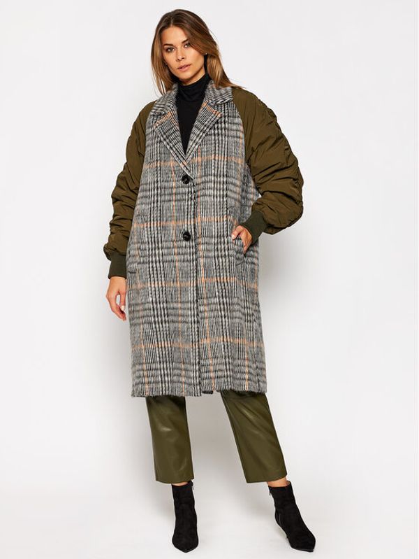 Iceberg Iceberg Zimski kaput 20II2P0N0414988 Šarena Oversize