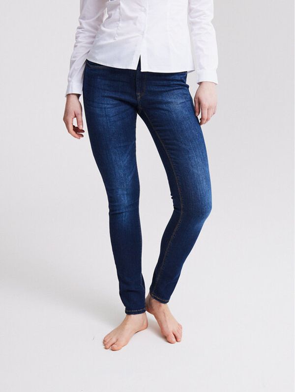 ICHI ICHI Traperice 102011 Plava Skinny Fit