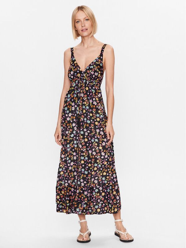 Iconique Iconique Ljetna haljina IC23 142 Crna Regular Fit