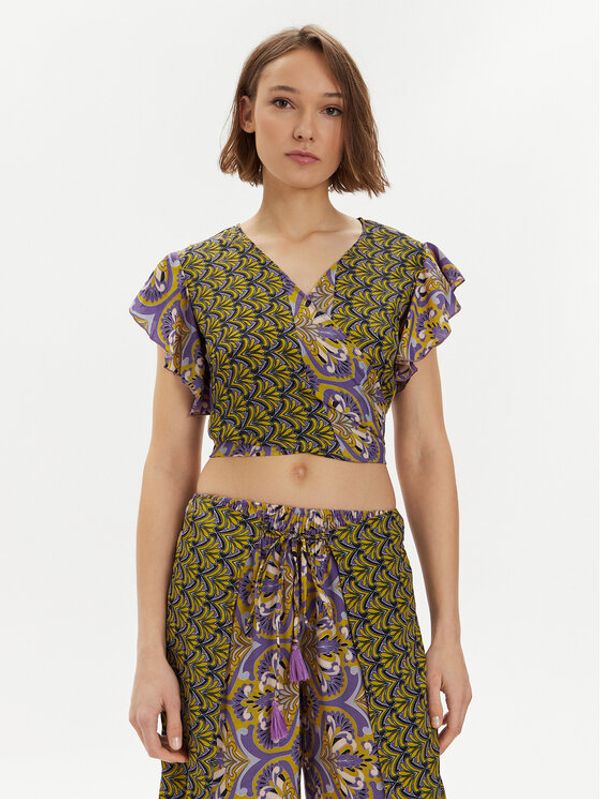 Iconique Iconique Majica Ramona IC24-099 Šarena Slim Fit