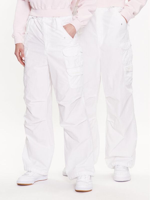 iets frans… iets frans… Hlače IF ECRU POPLIN 76003599 Écru Baggy Fit