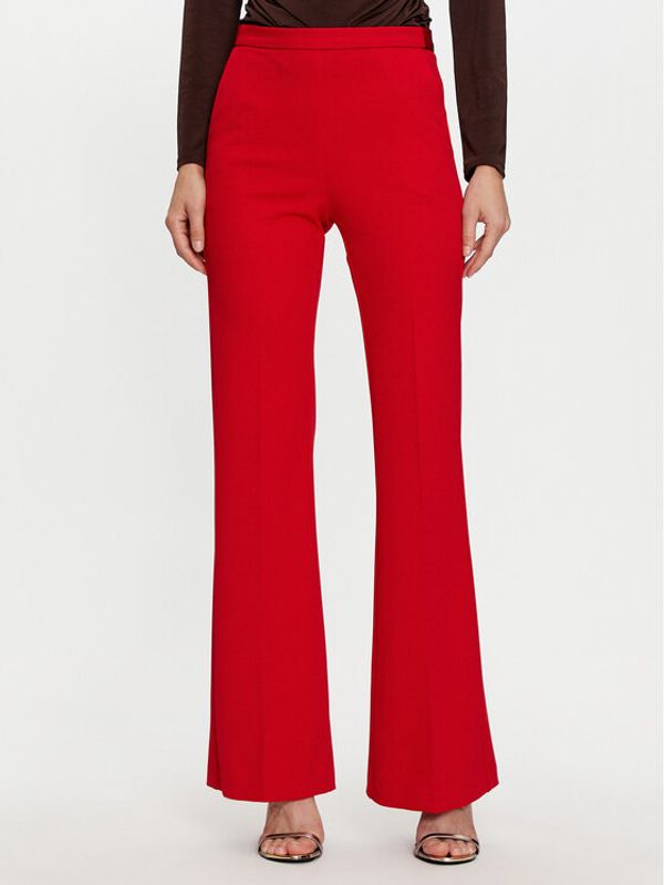 Imperial Imperial Hlače P3E9IAW Crvena Flare Fit