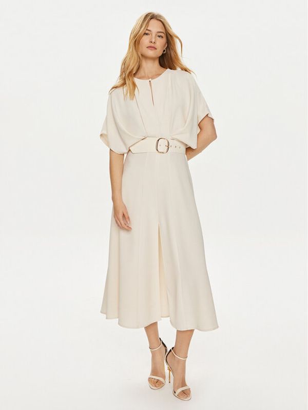 Imperial Imperial Koktel haljina ADJUHDFC Bež Regular Fit