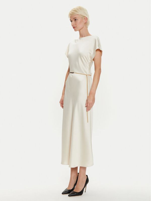 Imperial Imperial Koktel haljina ADQJIBA Écru Regular Fit