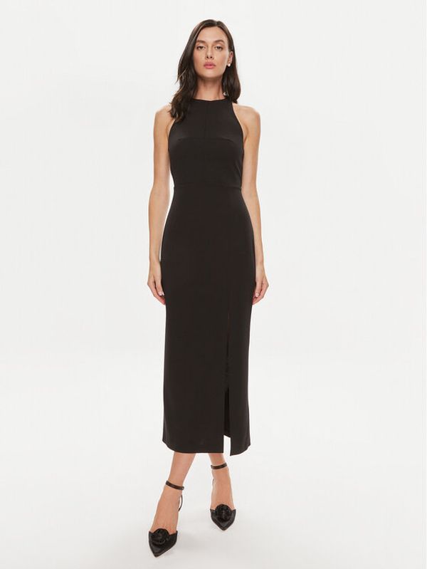 Imperial Imperial Koktel haljina AERNHAW Crna Slim Fit