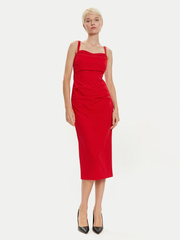 Imperial Imperial Koktel haljina AFAHIAW Crvena Slim Fit