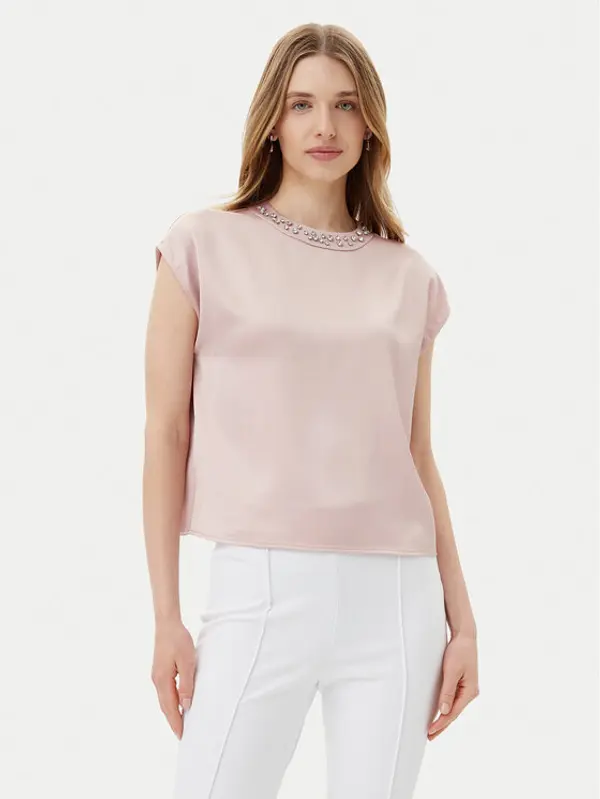Imperial Imperial Majica RIC3JBA Ružičasta Regular Fit