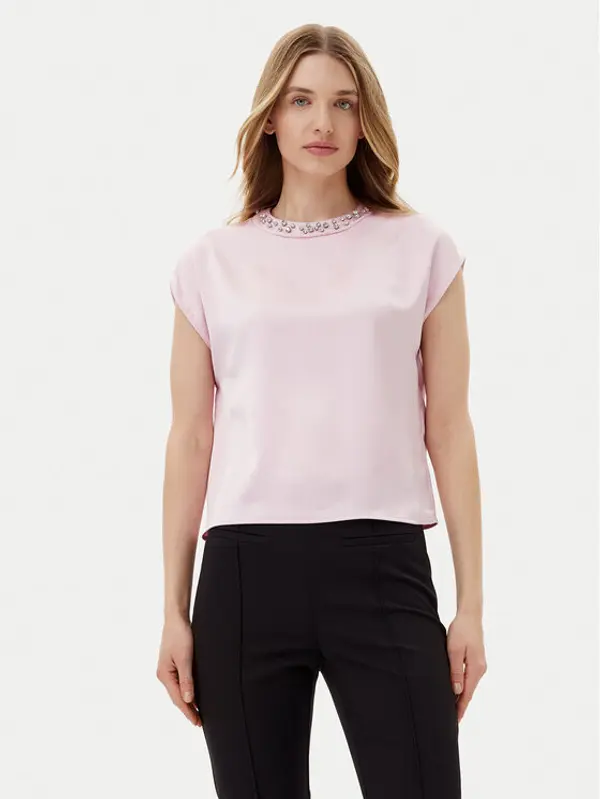 Imperial Imperial Majica RIC3JBA Ružičasta Regular Fit