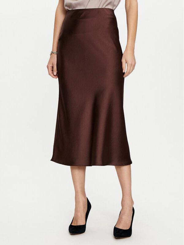 Imperial Imperial Midi suknja GHI5IBA Smeđa Regular Fit