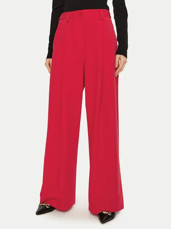 Imperial Imperial Palazzo hlače P5B8IIC Crvena Wide Leg