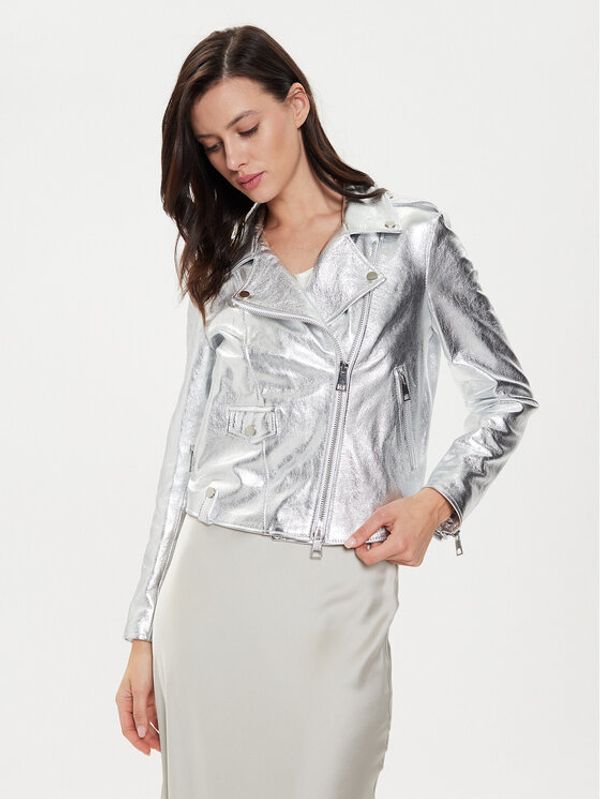 Imperial Imperial Prijelazna jakna V3025730 Srebrna Regular Fit