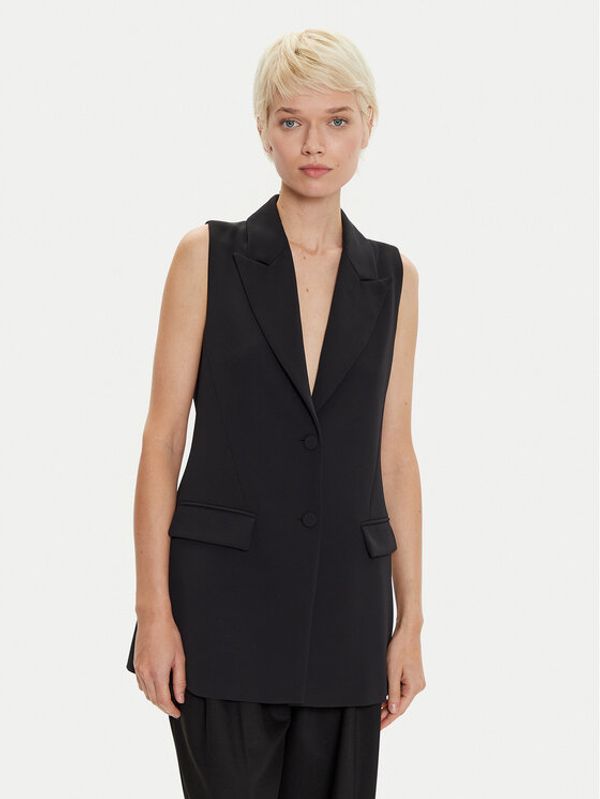 Imperial Imperial Prsluk za odijelo LC25IJX Crna Slim Fit