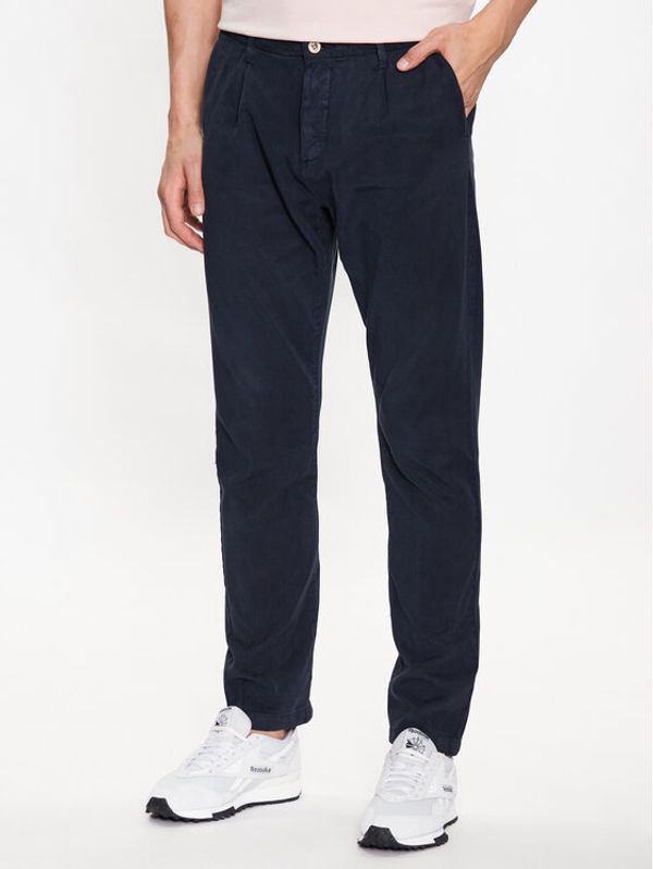 INDICODE INDICODE Hlače Ville 60-291 Tamnoplava Regular Fit