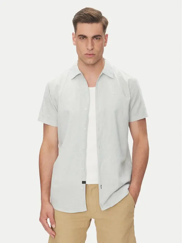 INDICODE INDICODE Košulja Giulionus 20-402 Siva Regular Fit