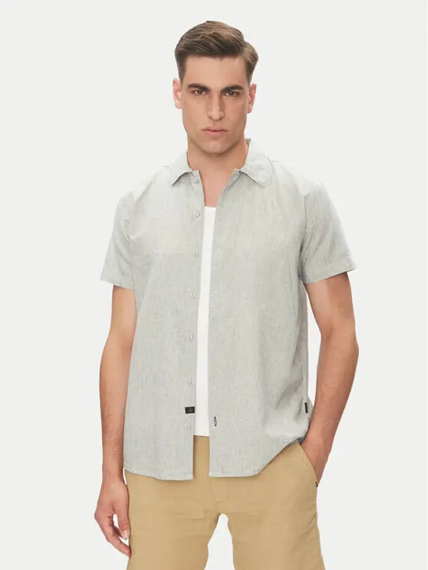 INDICODE INDICODE Košulja Giulionus 20-402 Siva Regular Fit