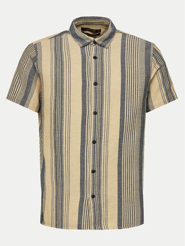 INDICODE INDICODE Košulja Rafko 20-471 Bež Regular Fit