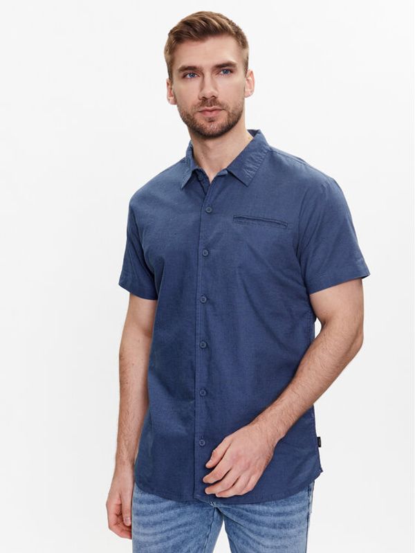 INDICODE INDICODE Košulja Rollo 20-333 Tamnoplava Regular Fit