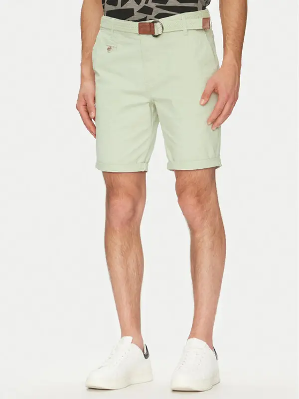 INDICODE INDICODE Kratke hlače Inconor 70-060 Zelena Regular Fit