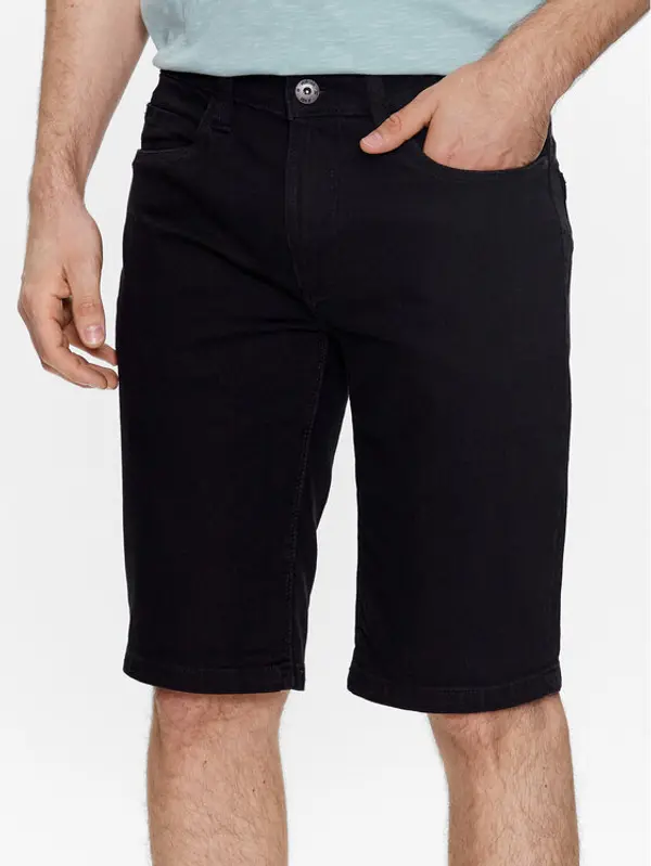INDICODE INDICODE Kratke traperice Kaden 70-100 Crna Regular Fit