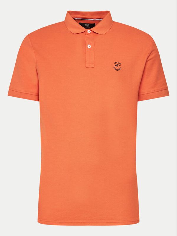 INDICODE INDICODE Polo Wadim 40-913 Narančasta Slim Fit