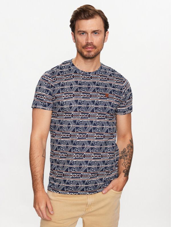 INDICODE INDICODE T-shirt Keld 40-960 Tamnoplava Regular Fit