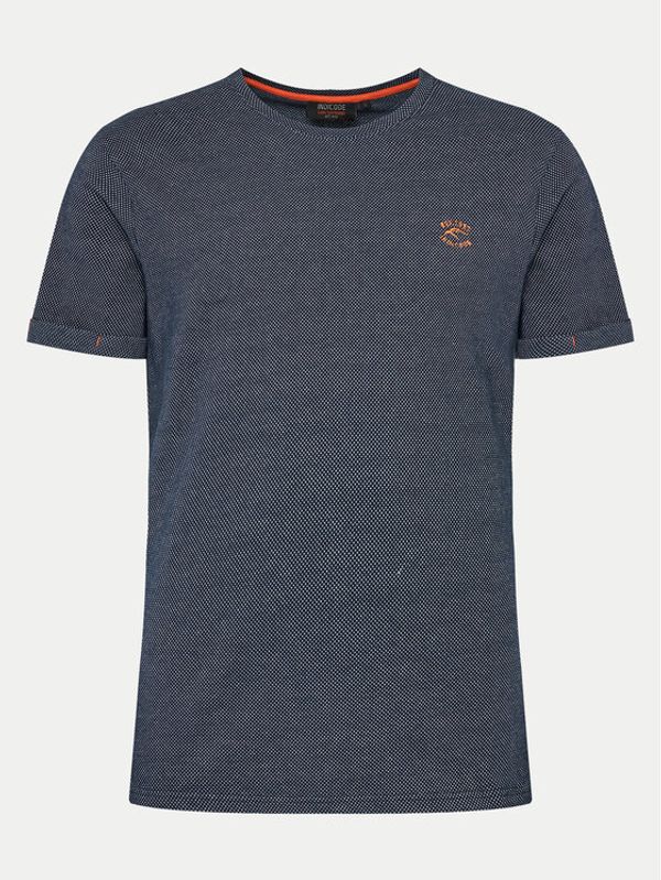 INDICODE INDICODE T-shirt Stamatis 41-038 Tamnoplava Regular Fit