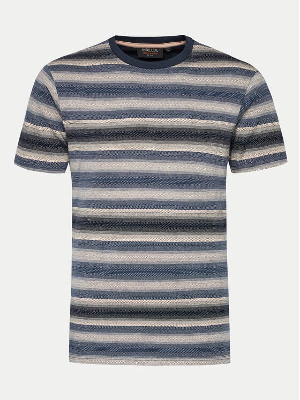 INDICODE INDICODE T-shirt Vicce 40-972 Siva Regular Fit