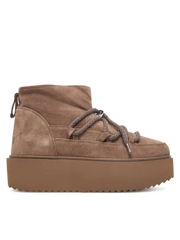 Inuikii Inuikii Čizme za snijeg Classic Low Platform 75204-004 Smeđa
