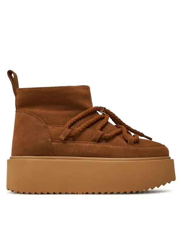 Inuikii Inuikii Čizme za snijeg Classic Low Platform 75204-004 Smeđa