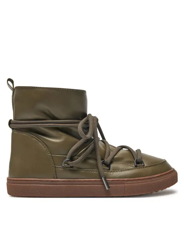 Inuikii Inuikii Čizme za snijeg Full Leather 55102-087 Zelena