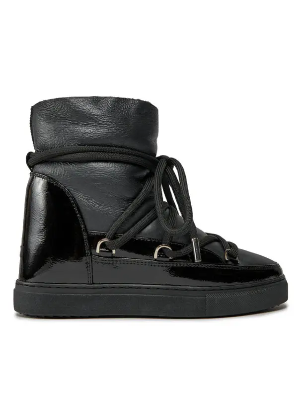 Inuikii Inuikii Čizme za snijeg Gloss Wedge 75203-007 Crna