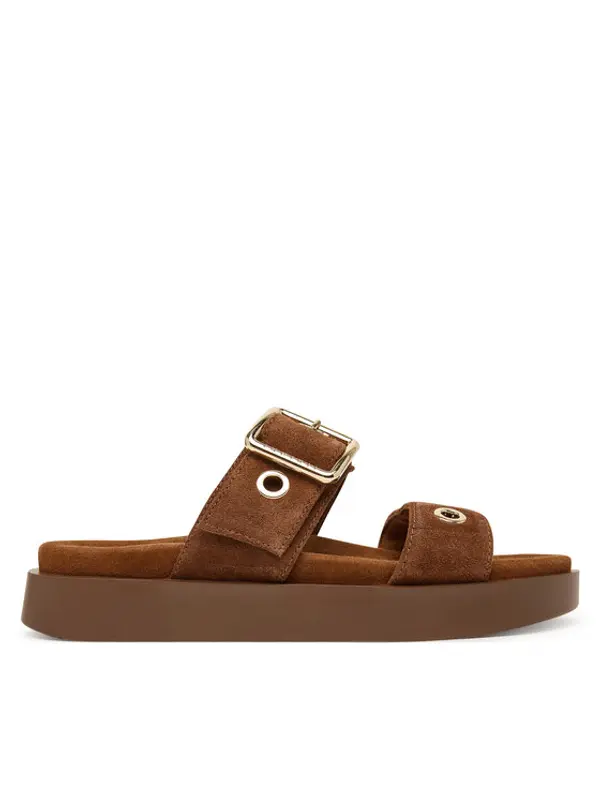 Inuikii Inuikii Natikače Tilda Buckle 1004.003.0631 Tamno smeđa