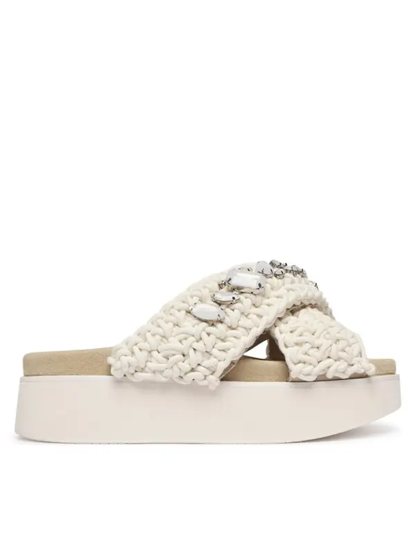Inuikii Inuikii Natikače Woven Stones Platform 1004.005.0043 Bijela