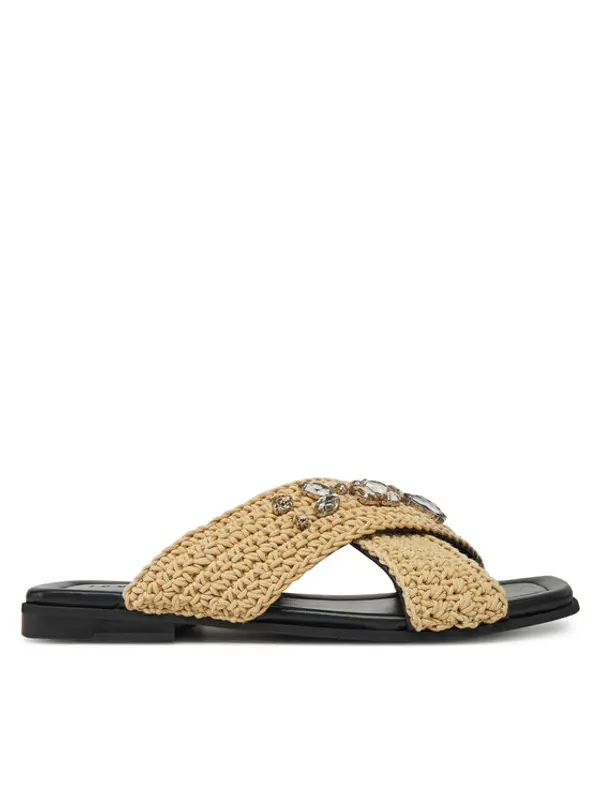 Inuikii Inuikii Natikače Woven Strap Stones 70104-367 705 Bež