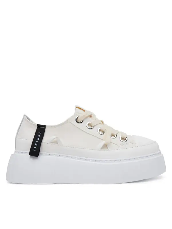 Inuikii Inuikii Tenisice Matilda Canvas Low 30102-025 Bijela